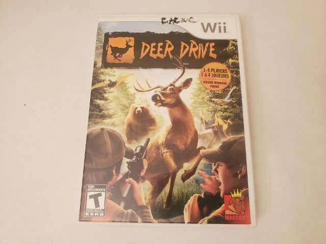 Nintendo Wii Deer Drive video game