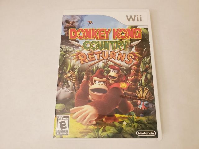 Nintendo Wii Donkey Kong Country Returns video game