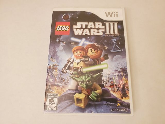 Nintendo Wii LEGO Star Wars III video game