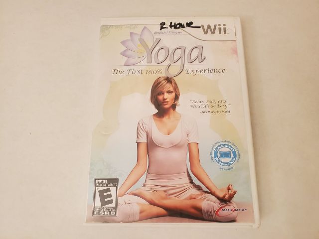 Nintendo Wii Yoga The First 100% Experience video game
