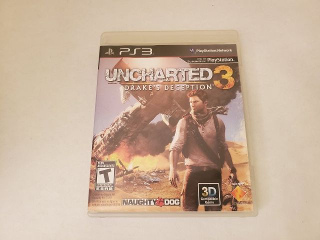 Sony Playstation 3 Uncharted 3 Drake's Deception video game