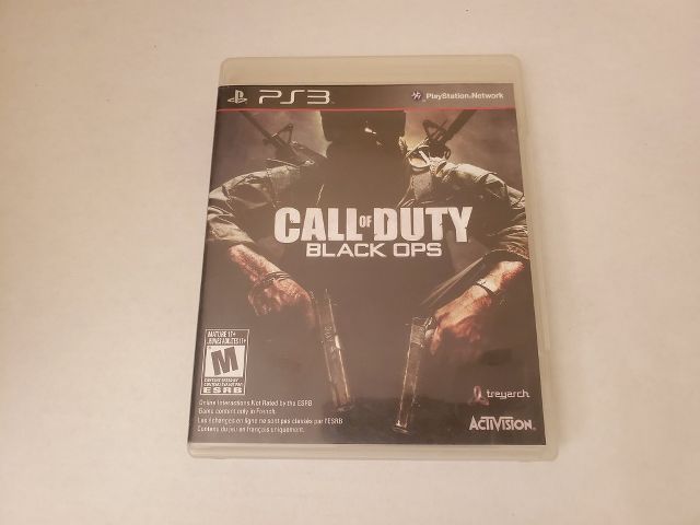 Sony Playstation 3 Call of Duty Black Ops video game