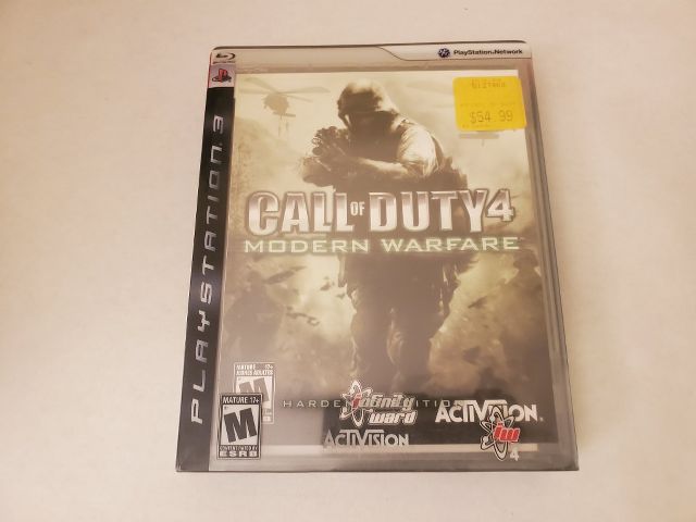Sony Playstation 3 Call of Duty 4 Modern Warfare Hardened Edition video game