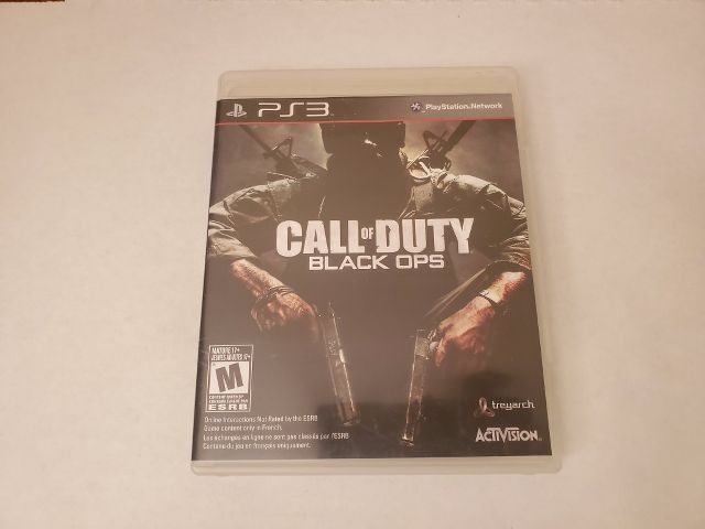 Sony Playstation 3 Call of Duty Black Ops video game