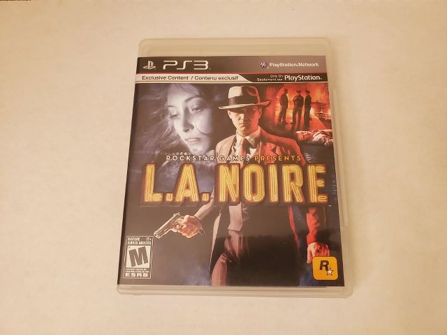 Sony Playstation 3 L.A. Noire video game