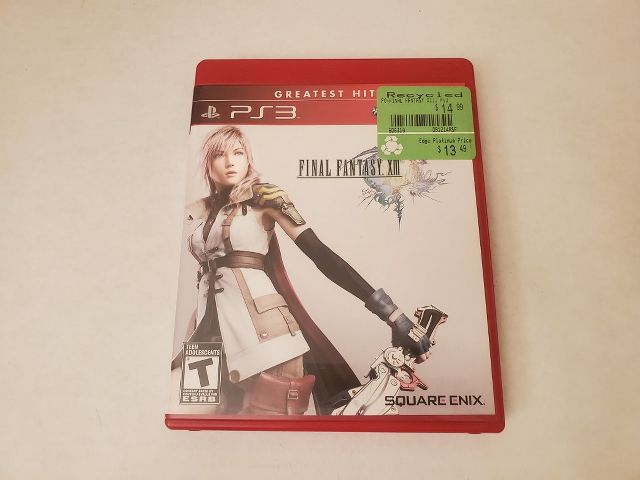 Sony Playstation 3 Final Fantasy XIII Greatest Hits video game