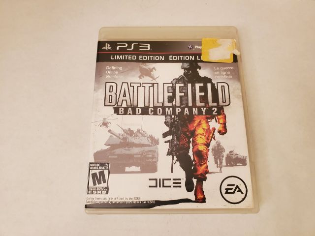 Sony Playstation 3 Battlefield Bad Company 2 Limited Edition video game