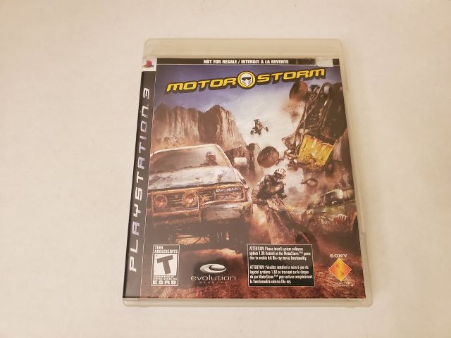 Sony Playstation 3 Motor Storm Not for Resale video game