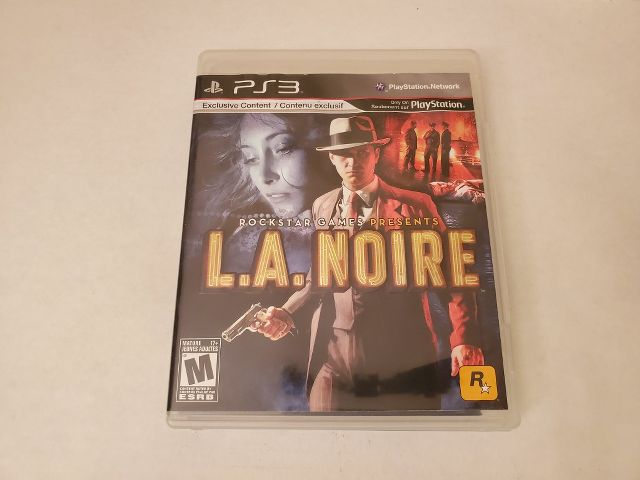 Sony Playstation 3 L.A. Noire video game