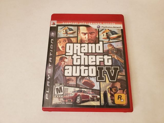 Sony Playstation 3 Grand Theft Auto IV Greatest Hits video game