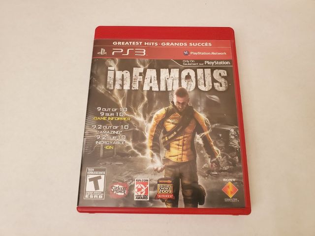Sony Playstation 3 Infamous Greatest Hits video game