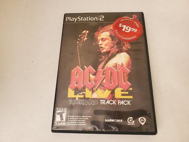 Sony Playstation 2 ACDC Live video game