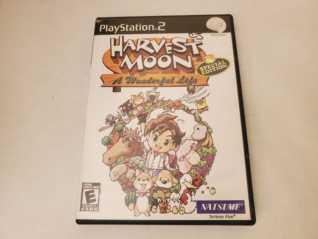 Sony Playstation 2 Harvest Moon A Wonderful Life Special Edition video game
