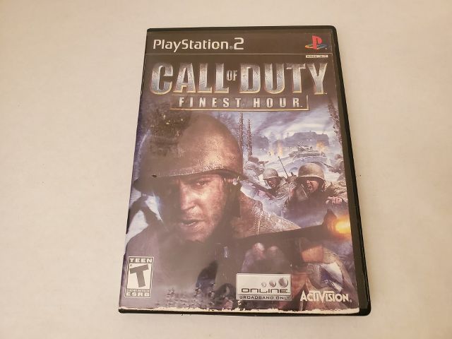 Sony Playstation 2 Call of Duty Finest Hour video game
