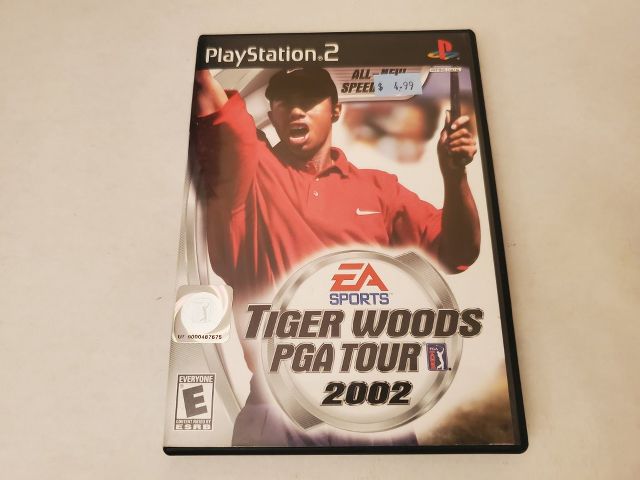 Sony Playstation 2 Tiger Woods PGA Tour 2002 video game