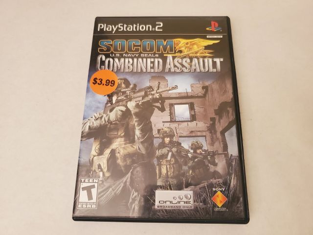Sony Playstation 2 SOCOM Combined Assault video game