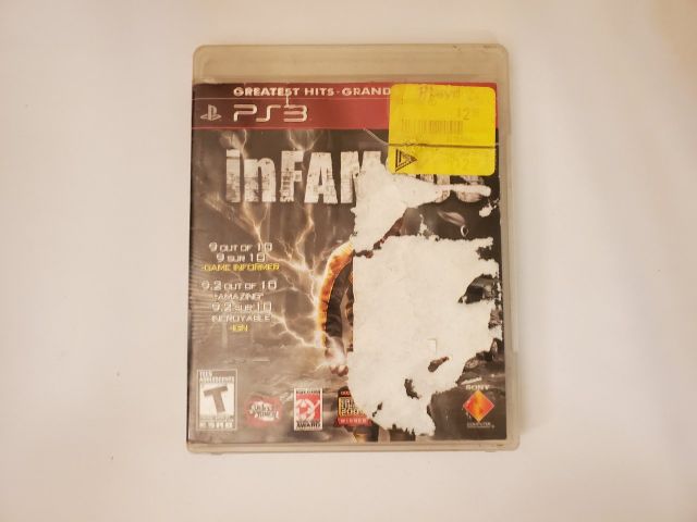 Sony PlayStation 3 Infamous Greatest Hits video game