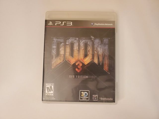 Sony PlayStation 3 Doom 3 BFG Edition video game