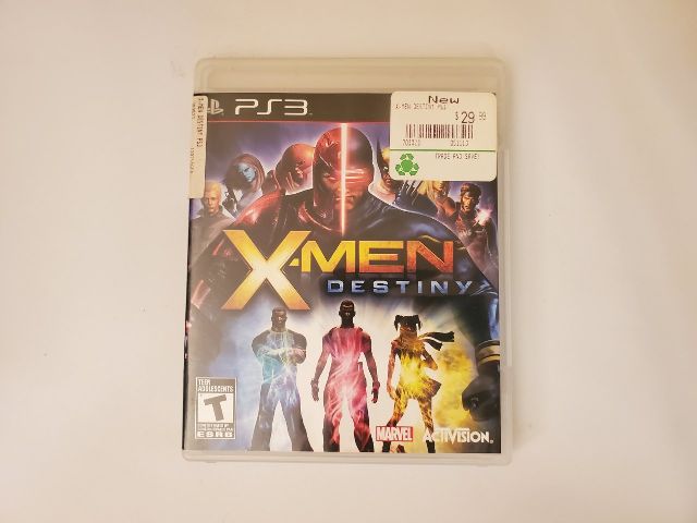 Sony PlayStation 3 X-Men Destiny video game