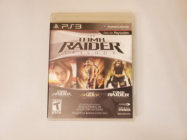Sony PlayStation 3 The Tomb Raider Trilogy video game