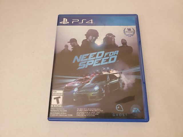 Sony Playstation 4 Need For Speed video game