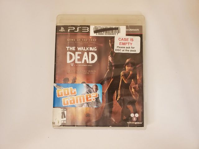 Sony PlayStation 3 The Walking Dead Game of the Year Edition video game