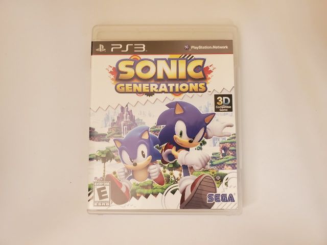 Sony PlayStation 3 Sonic Generations video game