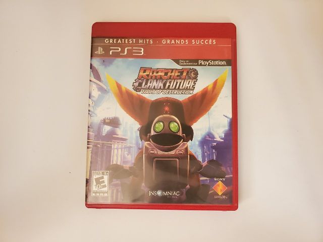 Sony PlayStation 3 Ratchet & Clank Future Tools of Destruction Greatest Hits video game