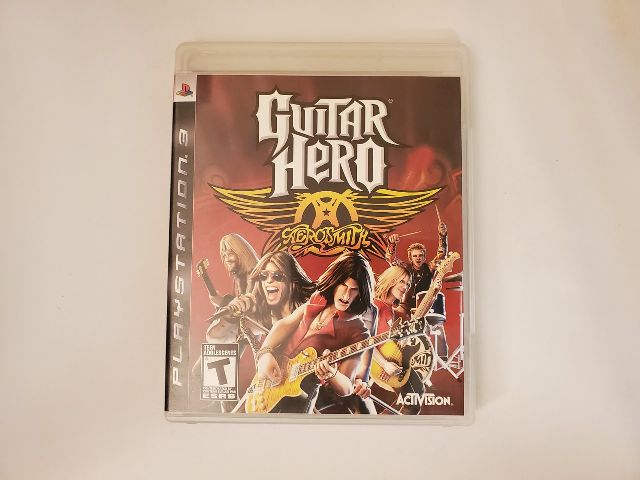 Sony PlayStation 3 Guitar Hero Aerosmith video game