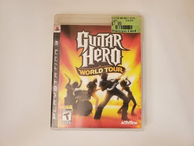 Sony PlayStation 3 Guitar Hero World Tour video game