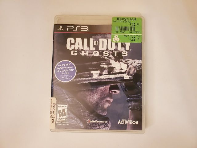 Sony PlayStation 3 Call of Duty Ghosts video game