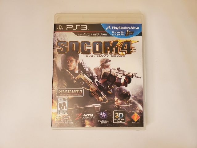 Sony PlayStation 3 SOCOM 4 US Navy Seals video game