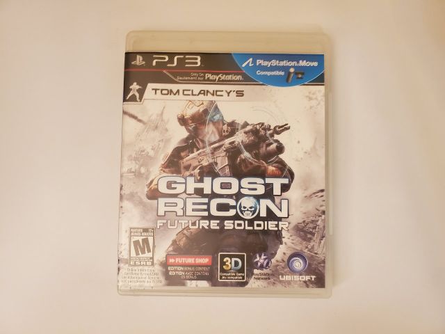Sony PlayStation 3 Tom Clancy's Ghost Recon: Future Soldier video game