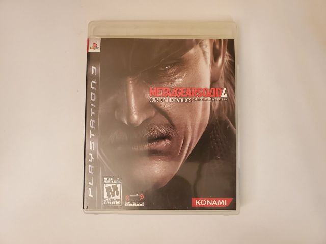 Sony PlayStation 3 Metal Gear Solid 4: Guns of the Patriots video game