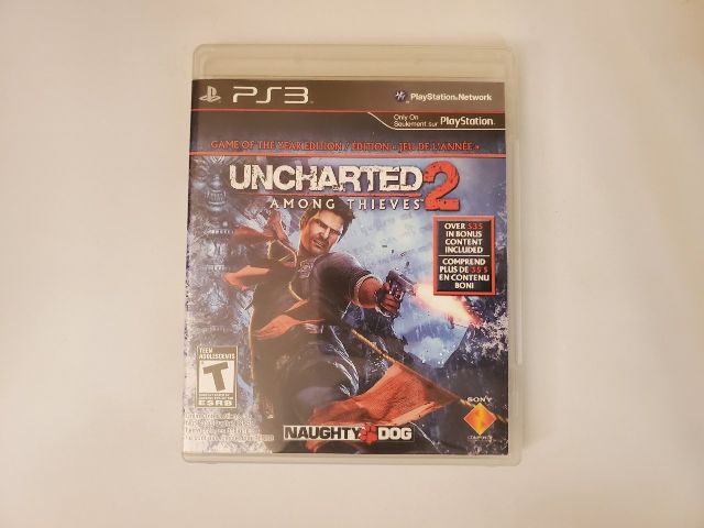 Sony PlayStation 3 Uncharted 2 Among Thieves Game of the year edition video game