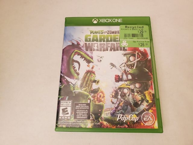Microsoft Xbox One Plants vs Zombies Garden Warfare video game
