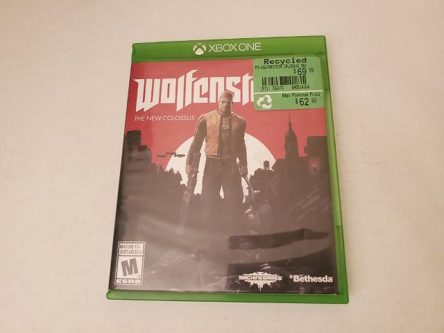 Microsoft Xbox One Wolfenstein The New Colossus video game