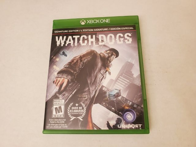Microsoft Xbox One Watch Dogs Signature Edition video game