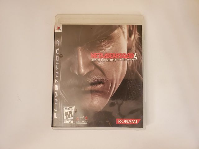Sony PlayStation 3 Metal Gear Solid 4: Guns of the Patriots video game