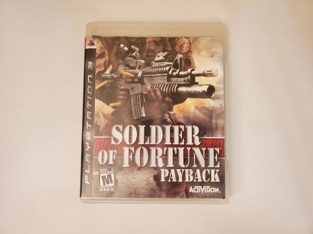 Sony PlayStation 3 Soldier of Fortune Payback video game
