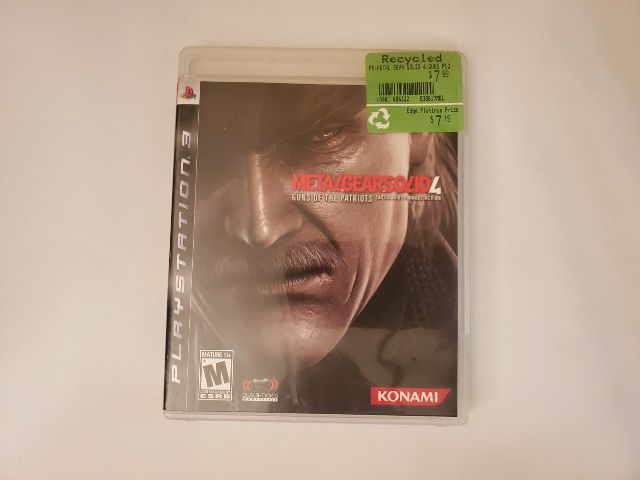 Sony PlayStation 3 Metal Gear Solid 4: Guns of the Patriots video game