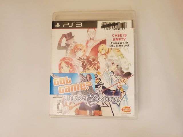 Sony PlayStation 3 Tales of Zestiria video game