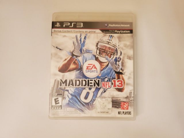 Sony PlayStation 3 Madden 13 video game