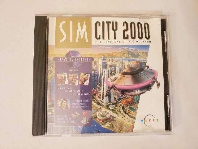 PC Sim City 2000 video game