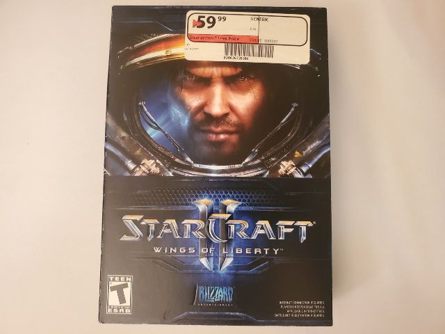 PC Starcraft II Wings of Liberty video game