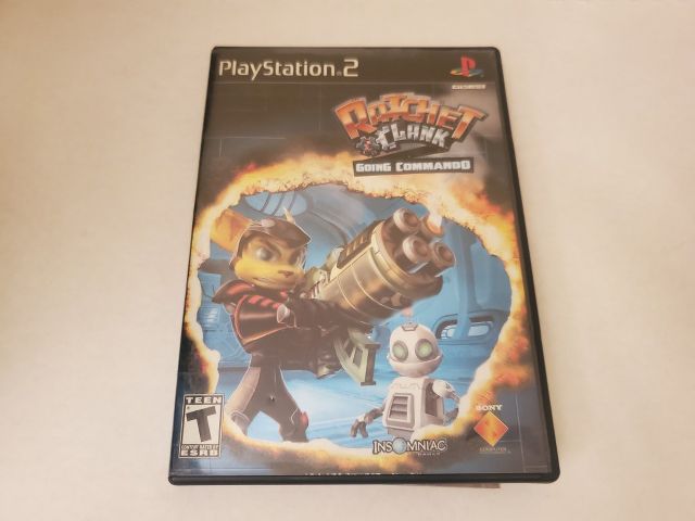 Sony Playstation 2 Ratchet & Clank Going Commando video game