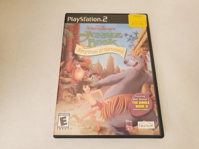 Sony Playstation 2 The Jungle Book Rhythm n' Groove video game