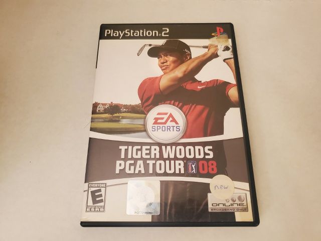 Sony Playstation 2 Tiger Woods PGA Tour 08 video game