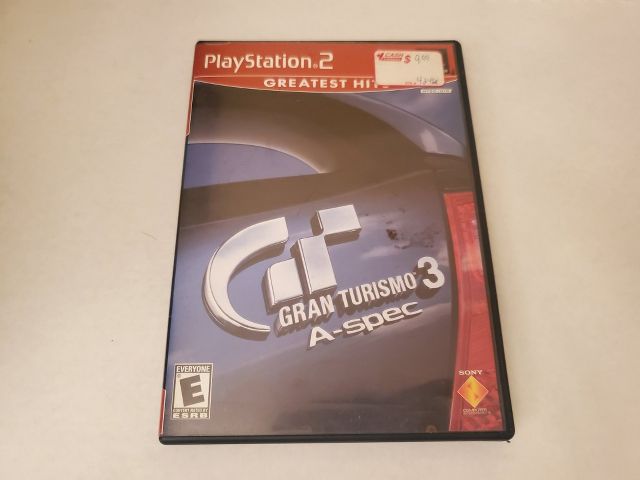 Sony Playstation 2 Gran Turismo 3 A-Spec Greatest Hits video game