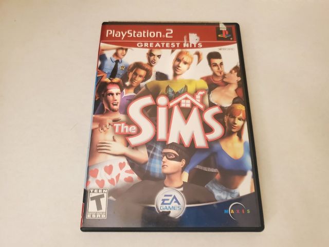 Sony Playstation 2 The Sims Greatest Hits video game